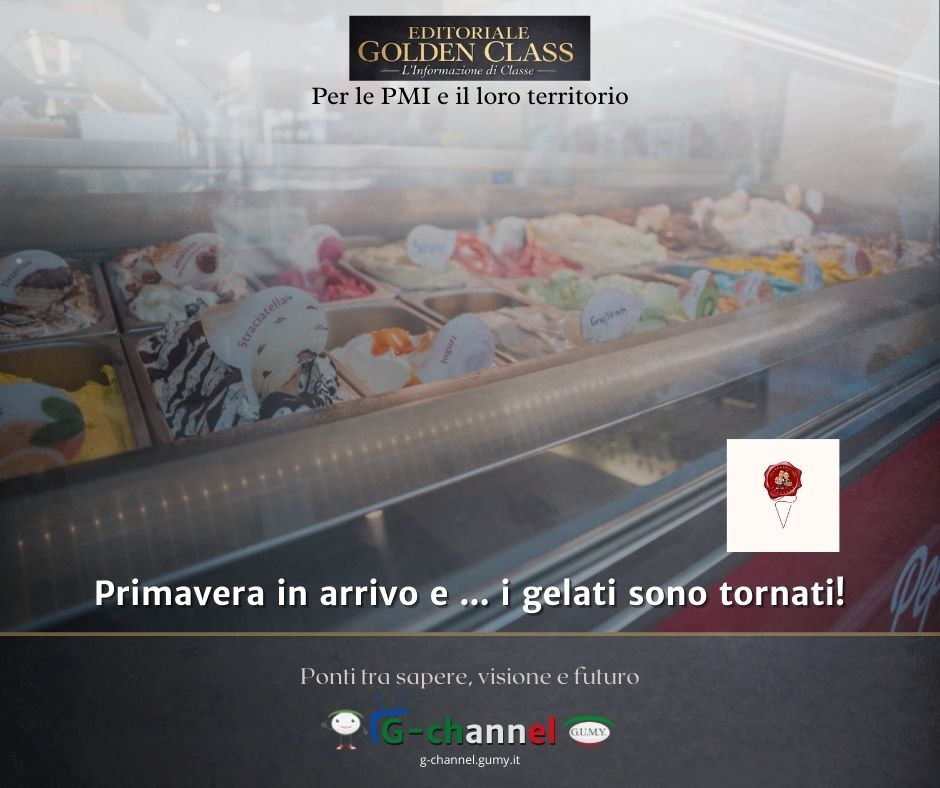 Primavera in arrivo e … i gelati sono tornati!